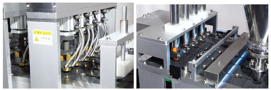 CCM120-02直线两列咖啡胶囊灌装机(高速款)机械细节图